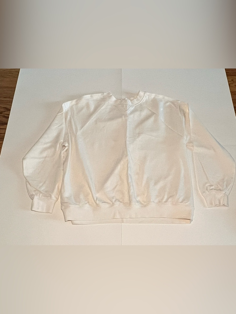 Goodfellow & Co White Crewneck Sweatshirt